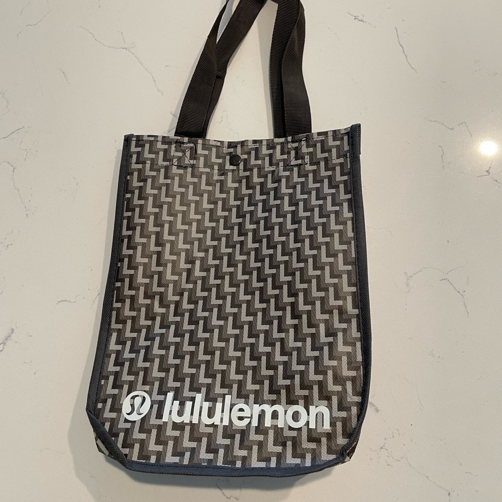 Lululemon athletica Black and Gray Bag